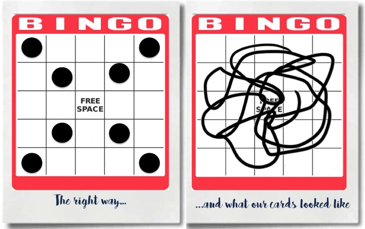 Bingo today has new patterns.