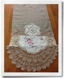 The combinations are endless. There's a doily or 2 (or 3 or 4) for everyone!