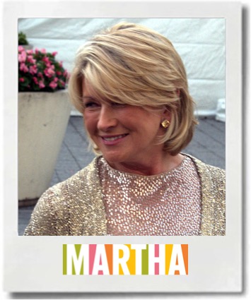 My Mom skills trained my oldest son to idolize Martha Stewart.