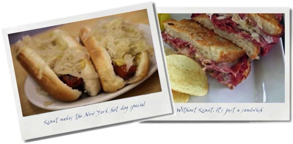 A Reuben without sauerkraut is just a sandwich.
